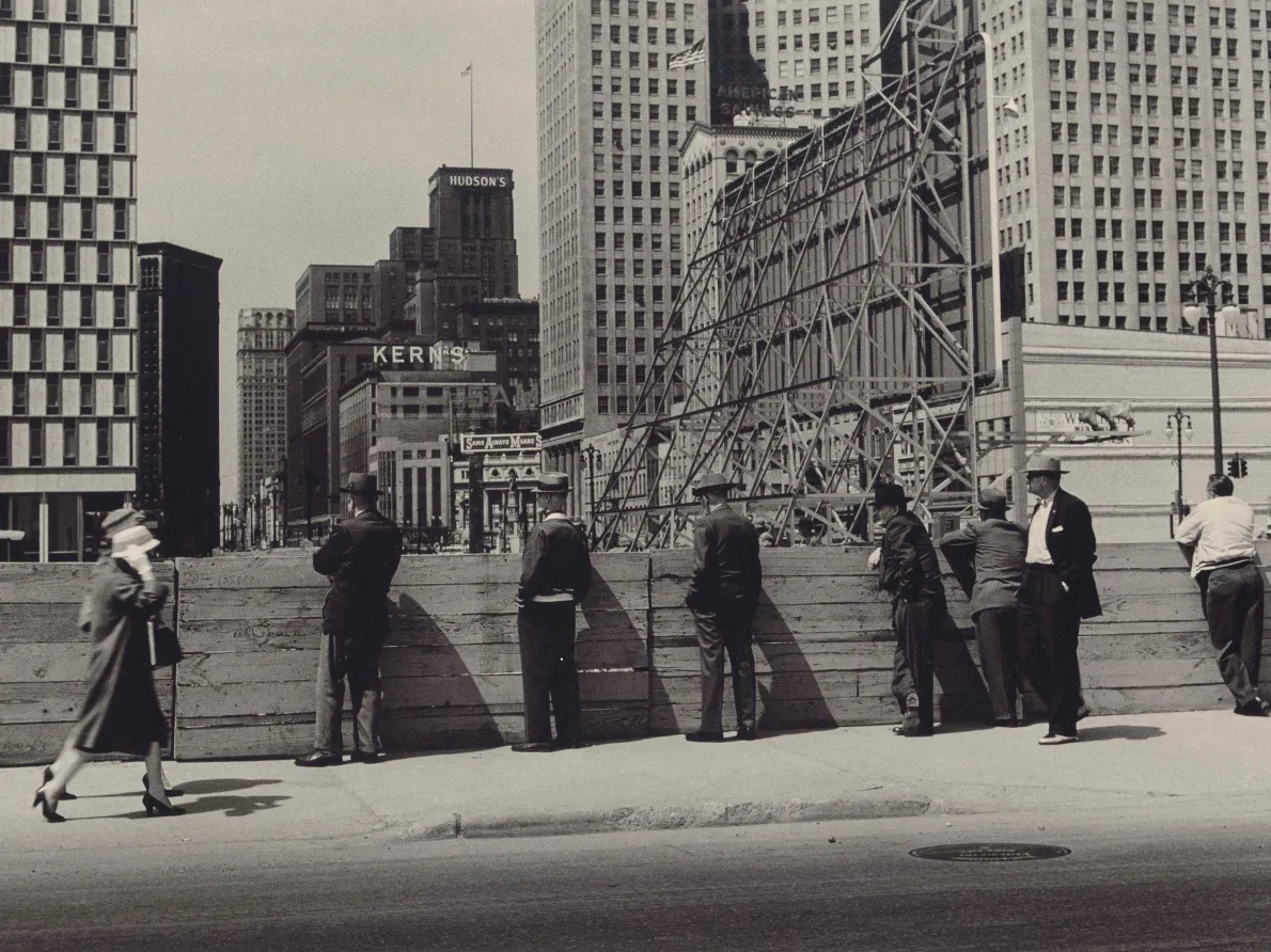 Construction Watchers, Detroit, Michigan