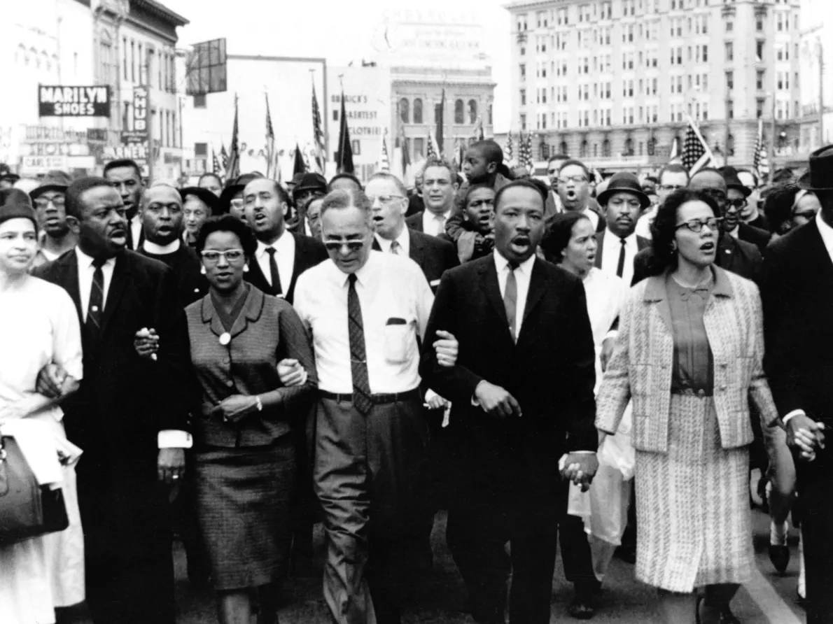 “Selma to Montgomery, Alabama March,” Cover of May, 1965 issue of Ebony magazine, printed from digital file, 2017, Moneta Sleet Jr. Courtesy of the Johnson Publishing Company  